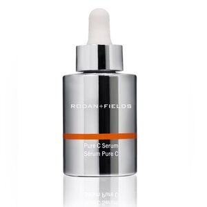 Rodan + Fields Pure C Serum - Silver Bottle with Orange Accent NIB 1 oz